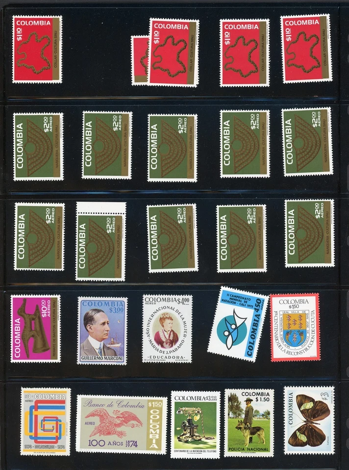 COLOMBIA MINT STOCK Selections Lot #46 - SEE SCAN - $$$ - Image 1 of 1