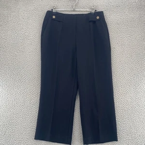 Talbots Pants Women 20W Petite Hampshire Black Skinny Stretch Office Career Work - Picture 1 of 12