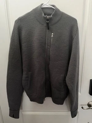 Suéter Nike Every Stitch Considerado Lana Cachemira Cremallera Completa Gris DR5409-029 $500 Foto 1 de 4