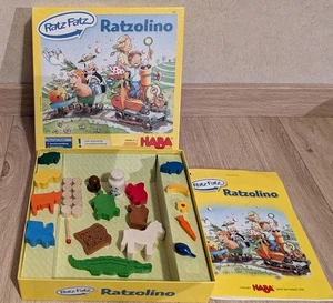 Ratzfatz Ratzolino Lernspiel Spaß 3 J + Holzelemente Komplett und TOP Zustand - Bild 1 von 3