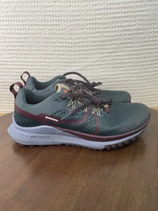 Nike React PEGASUS TRAIL 4 Deep Jungle Night Maroon Men’s Size 7.5 Running Shoes - Picture 1 of 12