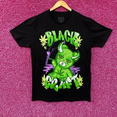 Camiseta Black Craft THC Diavilish Teddy Bear dibujos animados góticos L Foto 1 de 4