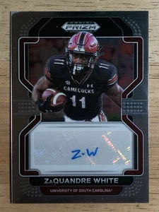 2023 Panini Prizm Draft Picks Autographs #ZWI ZaQuandre White - Picture 1 of 2
