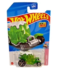 Hot Wheels Lime Green Jello Car 2023 A Case Dessert Drifter #8 Translucent - Bild 1 von 3