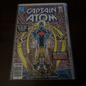 Variante de quiosco Captain Atom #1 (DC Comics marzo 1987) en muy buen estado - Imagen 1 de 7