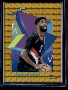2024-25 Finest #181 Deandre Ayton Gold Geometric Refractor #/25 - Bild 1 von 2
