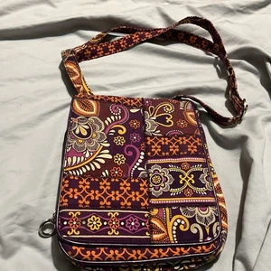 Safari Sunset Quilted Vera Bradley With 12 Pockets (New) Very Colorful - Picture 1 of 24