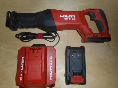 Hilti SR 6-22 NURON Reciprocating saw, charger and battery......Read description - Image 1 of 4