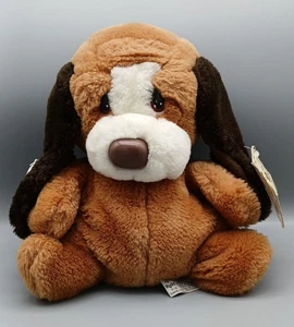 Vintage Russ Berrie Hand Puppet "Baxter" The Bashful Basset Hound Dog Plush TAGS - Picture 1 of 7