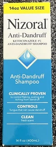 Nizoral Anti-Dandruff Shampoo 14fl.oz./400mL New In Box - Picture 1 of 3
