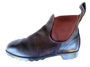 Rossi Australia Men's Vintage Brown Genuine Leather Slip-On Chelsea Boots - US 7 - Picture 1 of 11