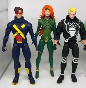 Marvel Legends Custom X-men Hellfire Gala Cyclops, Jean Grey & Havok - Picture 1 of 13