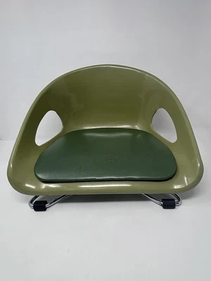 Vtg MCM Cosco Household Products Child/Toddler Chair Booster Seat Retro Green - Image 1 of 4