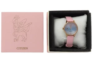 Reloj Pulsera Pokemon Center CITIZEN Sylveon Nymphia Modelo Rosa Japón - Imagen 1 de 4