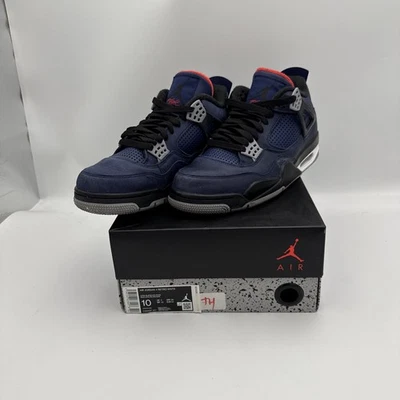 10 码 - Jordan 4 Winter Loyal Blue 2019 — 第 1/4 张图片