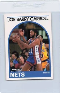 1989/90 Hoops #198 Joe Barry Carroll Nets NM *29 - Picture 1 of 1