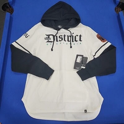 Washington Wizards MEDIUM '47 City Edition Trifecta THE DISTRICT Pullover Hoodie - Image 1 of 4