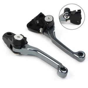 Pivot Brake Clutch Lever For Yamaha YZ 250F YZ 426F YZ 450F 09-20 Titanium - Picture 1 of 5