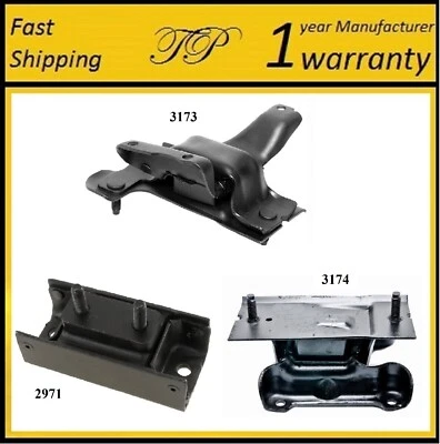 3 piezas de montaje de motor y transmisión para Ford F-350 Super Duty 1999-2004 5,4 L 4x4 Foto 1 de 4