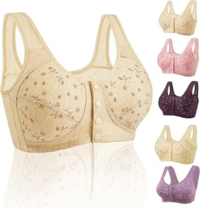 Daisy Bras for Older Women Bra - Comfortable & Convenient Front Button Seniors - Picture 1 of 13