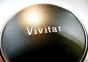 Vivitar 58mm Front Lens Cap Cover for slip on type Metal vintage - Picture 1 of 10