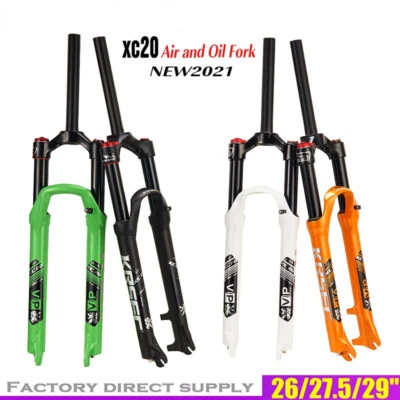 MTB Fahrrad Luft Gabel 26/27.5/29inch Öl Luft Federgabel Fahrrad Zubehör - Bild 1 von 4