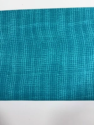 Andover Prints Mesh Turquoise Kim Schaefer Quilting Fabric 100% Cotton 52" - Image 1 of 4