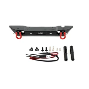 Parachoques delantero de aluminio LCX para Traxxas TRX4 TRX6 Axial SCX10 III Redcat Gen8 - Imagen 1 de 5