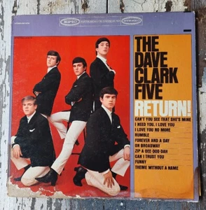 The Dave Clark Five Return! Vinyl LP Record Epic Stereo BN 26104 - Picture 1 of 15