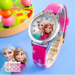Girls Kids Frozen Elsa & Anna Watch Princess Children's Cartoon Gifts for Kids - Picture 1 of 16