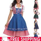 Women Bavarian Costume Dirndls Dress Costume Chic Oktoberfest Fancy Dress Outfit