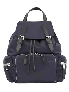 Burberry Medium Nylon 'Rucksack' Backpack, Navy - Picture 1 of 6