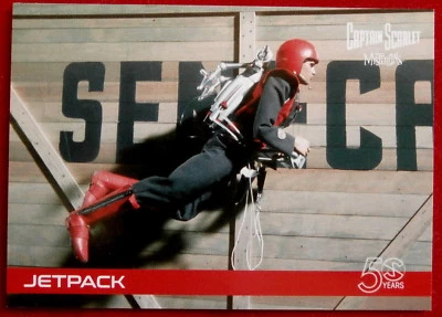 CAPTAIN SCARLET 50 YEARS - Card #26 - JETPACK - Unstoppable Cards 2017 - Image 1 of 2
