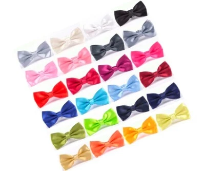 Fliege Schleife Hemd Anzug Smoking Hochzeit Fest Festlichkeit Konfirmation NEU - Bild 1 von 4