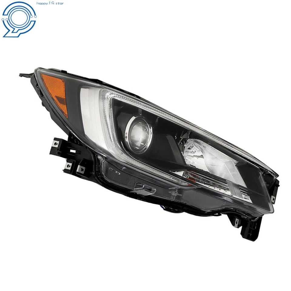 For 2018-2019 Subaru Outback/Legacy Halogen Headlight Passenger Side Black Foto 1 de 4