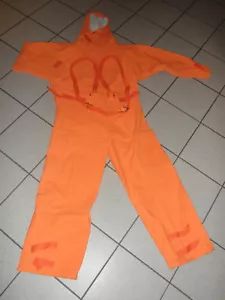 !!! Abverkauf Sonderpreis ! ABC Schutzanzug Overgarement Anzug Gr.2 M orange THW - Bild 1 von 9