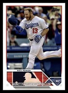 2023 Topps Update  #US179 Max Power Max Muncy Los Angeles Dodgers