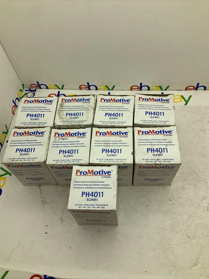 批量 9 件 ProMotive PH4011 滤油器 别克 凯迪拉克 雪佛兰 GMC 五十铃 庞蒂亚克 — 第 1/3 张图片