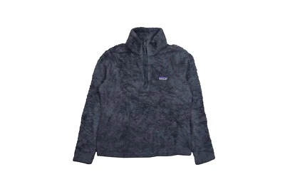 Womens Patagonia Vintage Sherpa Fleece Fur Jacket | Dark Grey (XS) - Image 1 of 4