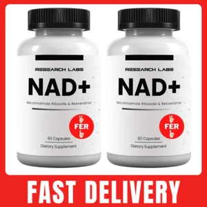 NAD+ Supplement 2-for-1 – NRF2 Activator with Nicotinamide Proprietary Formula - Picture 1 of 9