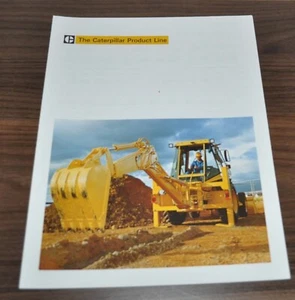 Línea de productos Caterpillar Cat 1986 gama de modelos folleto de distribuidor de ventas - Imagen 1 de 3