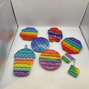 Pop It Fidget Spielzeug Set (8) - Bild 1 von 7