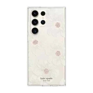 Kate Spade New York Samsung Galaxy S23 Ultra Case - Hollyhock Floral - Picture 1 of 4