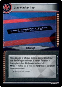 Star Trek CCG 2E These Are The Voyages Grav-Plating Trap 12R37 - Picture 1 of 1