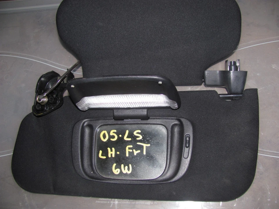 2003-2004-2005-2006 LINCOLN LS PARASOL CONDUCTOR IZQUIERDO NEGRO Foto 1 de 1