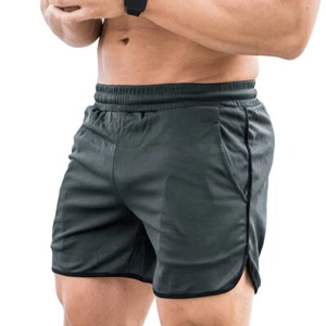 Men Fitness Shorts Quick Drying Gym Beach Shorts Summer Lounging Sport K4L6 - Picture 1 of 12