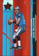 2006 R&S Longevity Target Ruby Parallel Football Card #15 Jake Delhomme /249