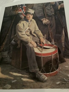 David Wright - The Veteran, Collectible Civil War Print - Bild 1 von 7