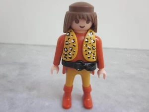 Playmobil Figure Jungle Explorer w/ Leopard Vest - Expedition Hiker Safari - Picture 1 of 4