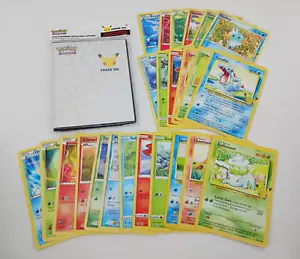 Pokemon First Partner 25th Anniversary Jumbo Complete Card Set w Binder SEALED - Picture 1 of 2